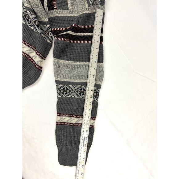 Vintage Van Heusen Sweater Mens Large Long Sleeve 1990s NEW Gray Y2K - Picture 12 of 12